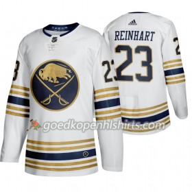 Buffalo Sabres Sam Reinhart 23 50th Anniversary Adidas 2019-2020 Wit Authentic Shirt - Mannen